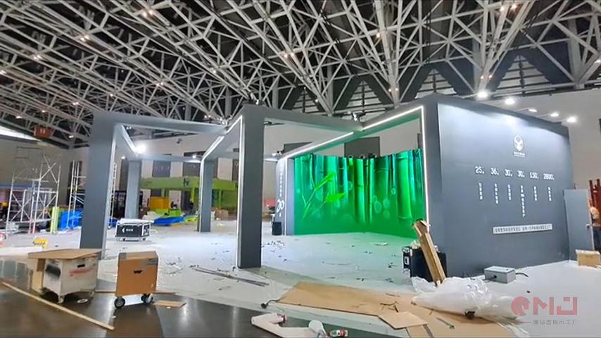  2023年西安設(shè)計(jì)周-精誠文化科技展位制作案例